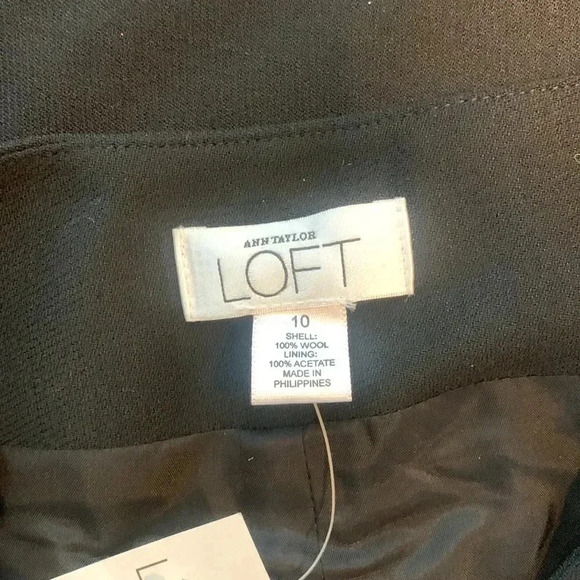 LOFT Women’s black 2 piece suit - Picture 6 of 12